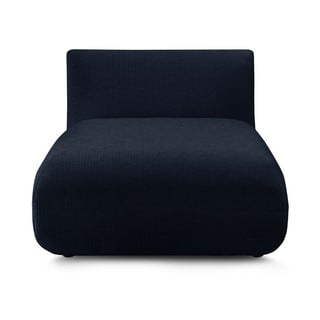 Tumši zils velveta dīvāna modulis Lecomte – Bobochic Paris