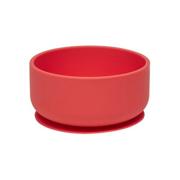 Sarkana silikona bērnu bļoda ø 6 cm Enkei – OYOY Mini