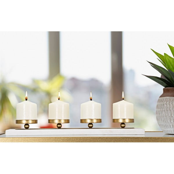 Svečturis zelta un baltā krāsā Mauro Ferretti-image-2