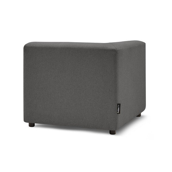 Tumši pelēks dīvāna modulis Kleber – Bobochic Paris-image-3