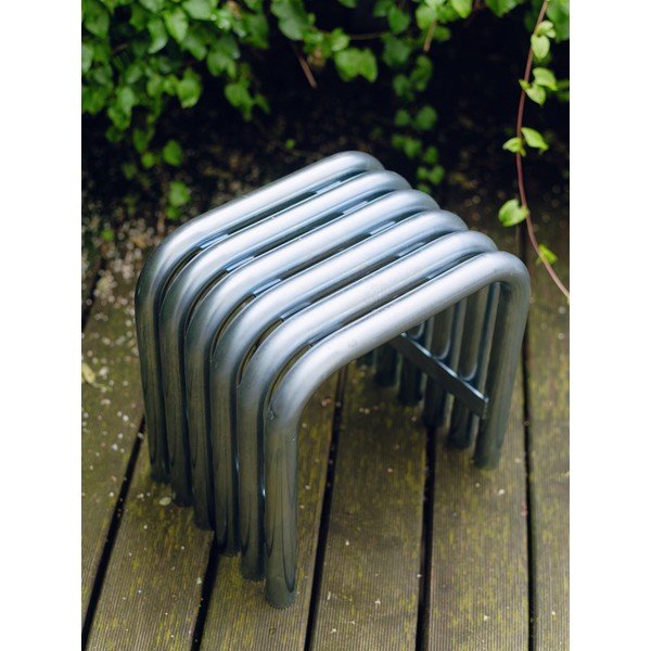 Sudraba krāsas metāla dārza krēsls Nokk – noo.ma-image-2