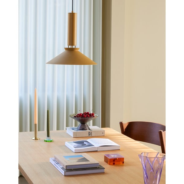 Oranža piekaramā lampa ø 40 cm Coney – Hübsch-image-4