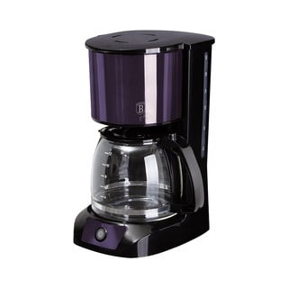 Violets kafijas automāts ar filtru Purple Metallic Line – BerlingerHaus