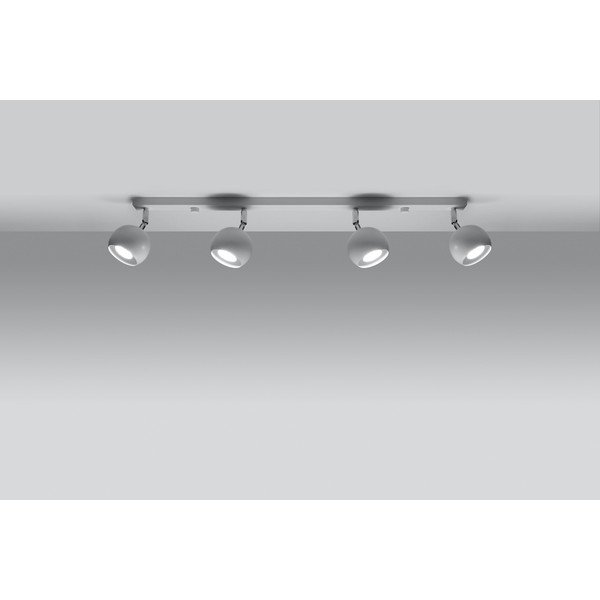 Balta griestu lampa Sollux Ollo, garums 80 cm-image-2
