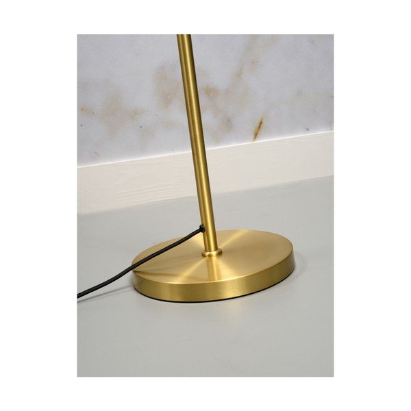 Stāvlampa ar metāla abažūru zelta krāsā (augstums 153 cm) Lyon – it's about RoMi-image-4