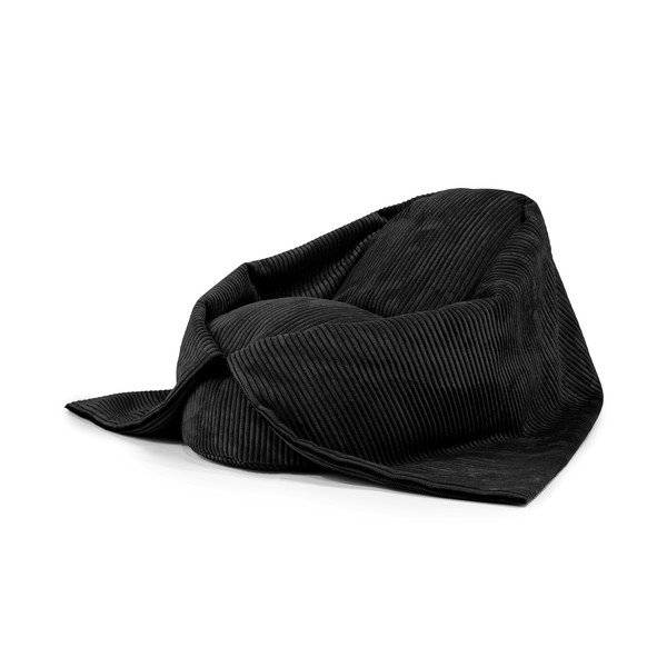 Melns velveta bērnu sēžammaiss Cocoon 80 – SLOWDOWN