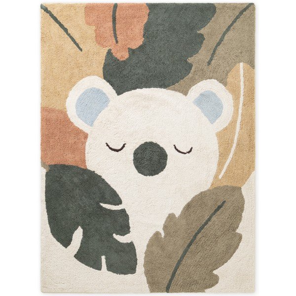 Krēmkrāsas mazgājams/ar rokām darināts kokvilnas bērnu paklājs 140x200 cm Snuggle Rio – Hanse Home