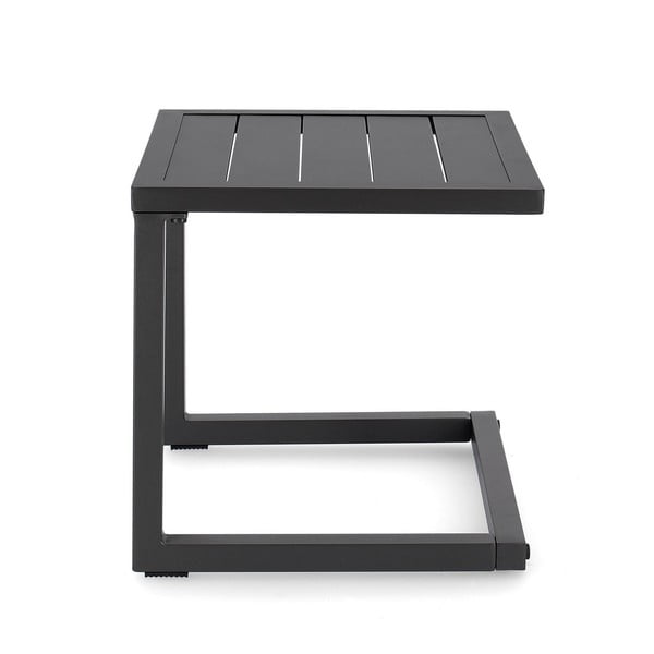 Alumīnija dārza galdiņš 40x40 cm Hilde   – Bizzotto-image-2