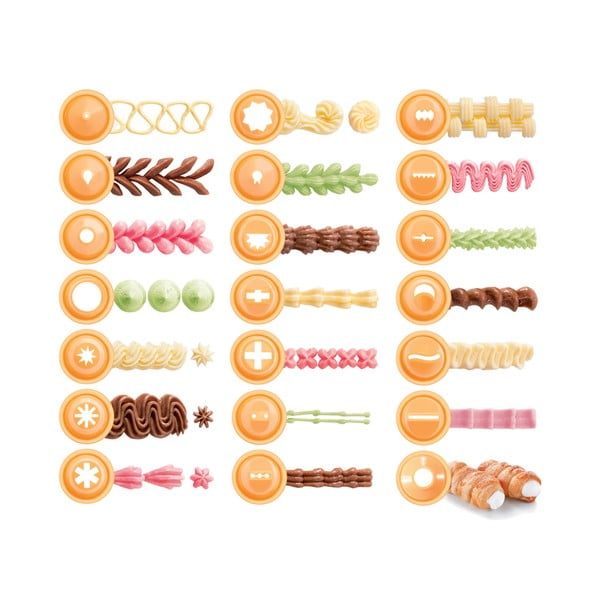 Konditorejas izstrādājumu dekorēšanas komplekts Delícia – Tescoma-image-1