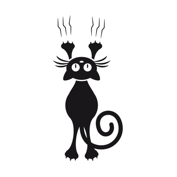 Uzlīmes Fanastick kaķis un durvis-image-2