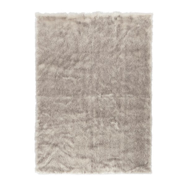 Brūns mākslīgās kažokādas paklājs Mint Rugs Soft, 120 x 170 cm