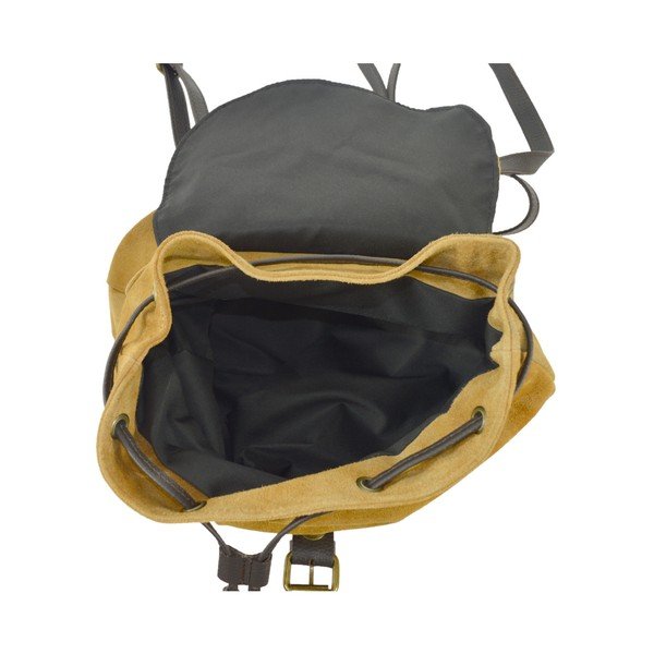 Konjaka brūna ādas mugursoma Chicca Borse Inna-image-3