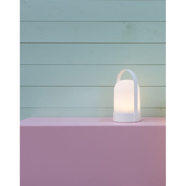 Balta LED galda lampa (augstums 25 cm) Uri – Remember-image-1