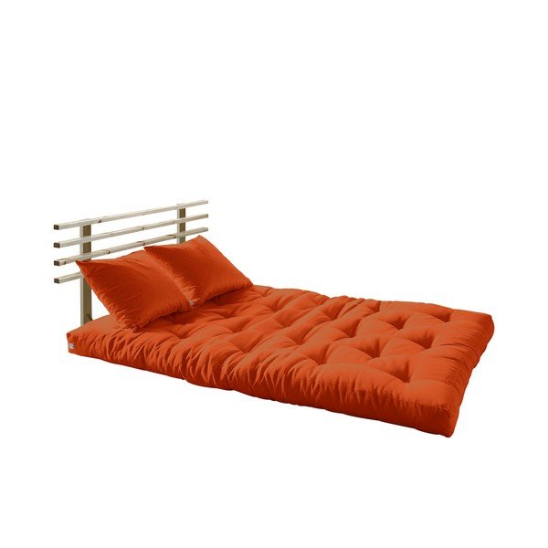 Dīvāns gulta Karup Shin Sano Natur/Orange-image-3
