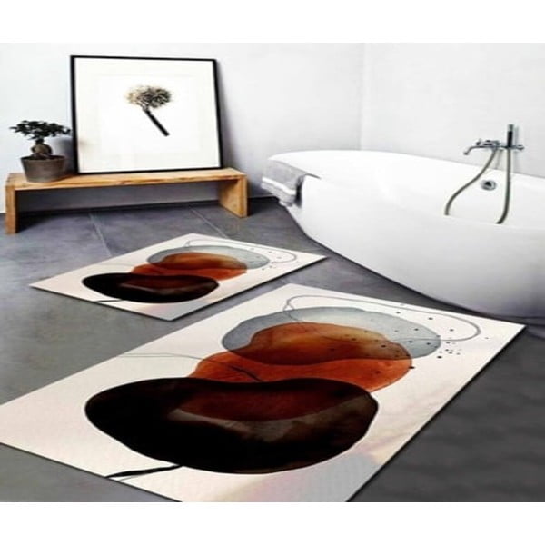Vannas istabas paklājiņi (2 gab.) 60x100 cm Art Post Modern – Mila Home-image-1