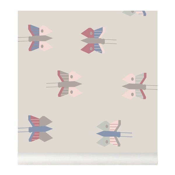 Tapetes bērnu istabai Art For Kids Vintage, 48 x 1000 cm-image-2