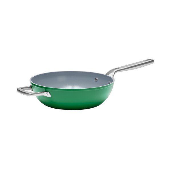 Wok panna ar vāku/ar keramikas pārklājumu ø 28 cm Meda 3.0 – FABINI-image-2
