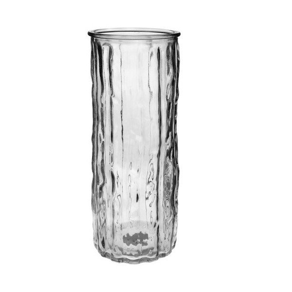 Gaiši zila stikla vāze (augstums 25 cm) – Dakls