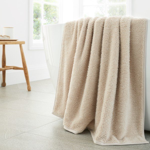 Bēšs kokvilnas dvielis 70x127 cm Soft Zero Twist Spa Towel – Bianca-image-1