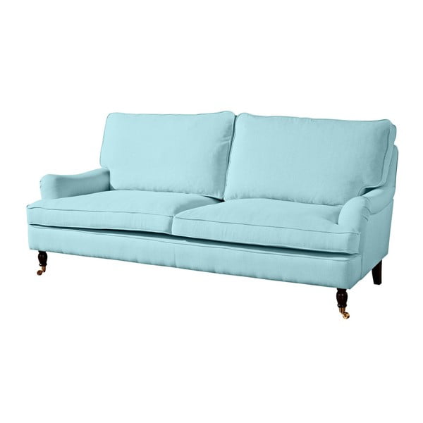Gaiši zils Max Winzer Passion dīvāns, 210 cm
