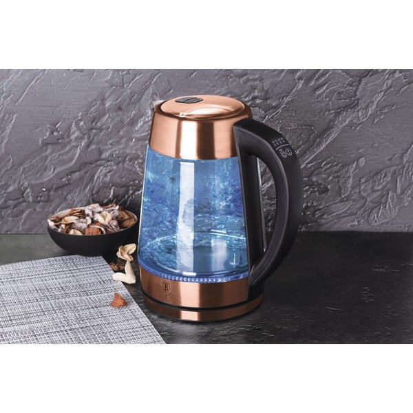 Tējkanna 1,7 l Rosegold Metallic Line – BerlingerHaus-image-3