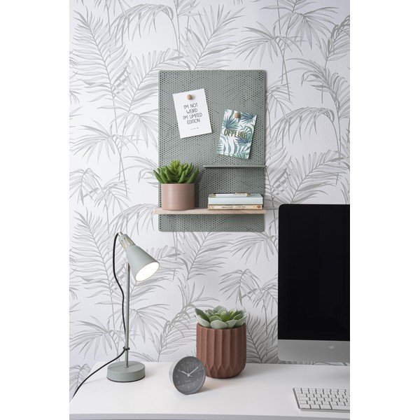 Pelēki zaļa galda lampa Leitmotiv Mini Cone, ø 16 cm-image-4