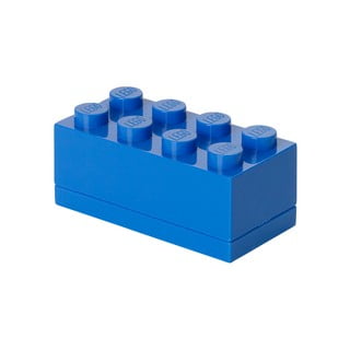 Zila uzglabāšanas kaste LEGO® mini