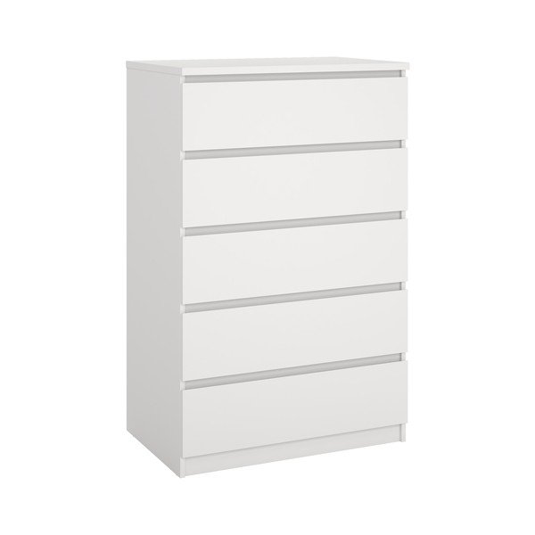 Balta kumode 77x121x50 cm Naia – Tvilum