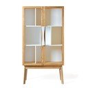 Balta vitrīna Woodman Avon