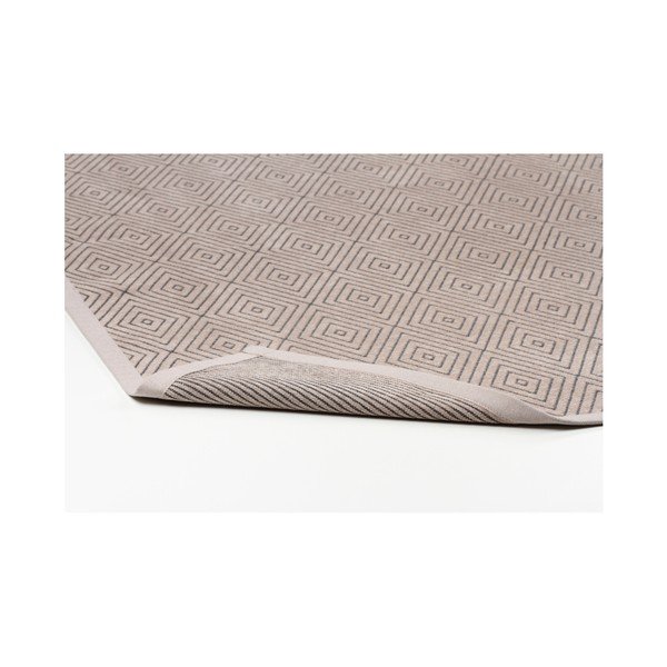 Bēšs rakstains divpusējs paklājs Narma Kalana, 70 x 140 cm-image-1