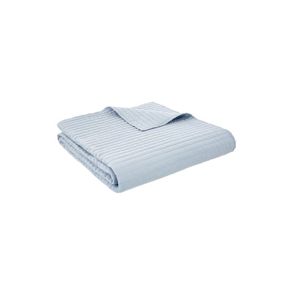 Zils stepēts gultas pārklājs 230x220 cm Quilted Lines – Bianca