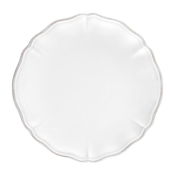 Balta keramikas deserta šķīvis Costa Nova Alentejo, ⌀ 21 cm