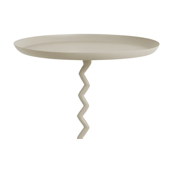 Metāla apaļš sānu galdiņš ø 44 cm Zig Zag – Leitmotiv-image-2