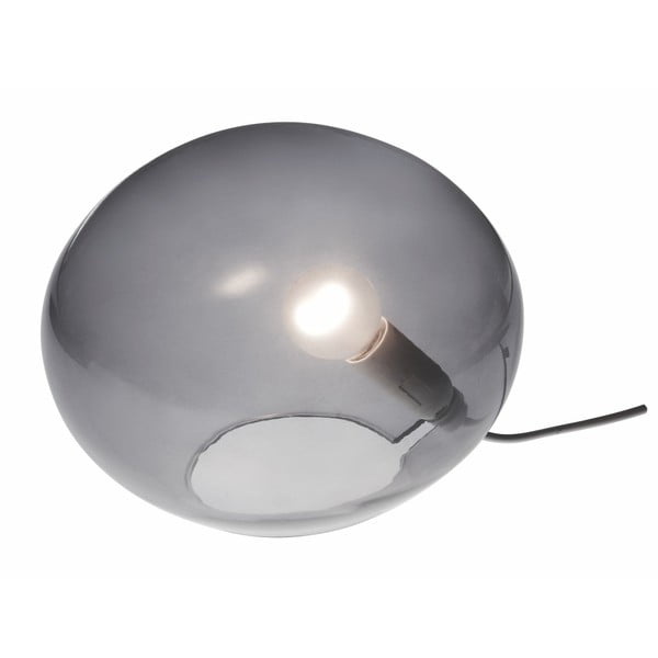 Pelēka galda lampa SULION Ball