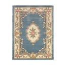 Zils vilnas paklājs Flair Rugs Aubusson, 150 x 240 cm