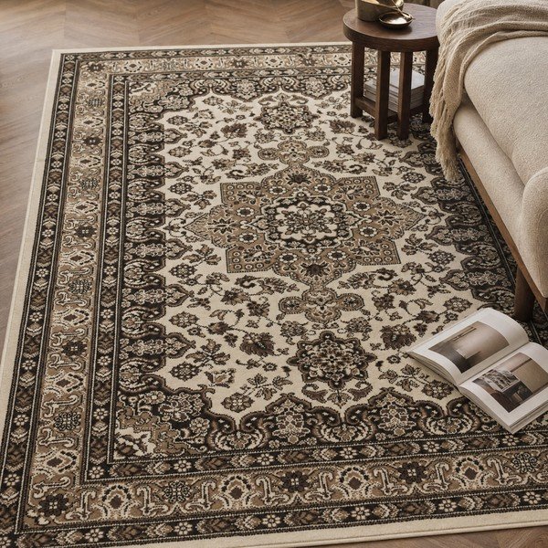 Bēšs paklājs Nouristan Parun Tabriz, 120 x 170 cm-image-1