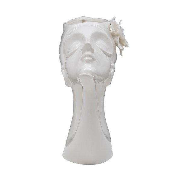 Balta porcelāna vāze Mauro Ferretti Thinking Woman-image-2