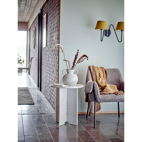 Marmora apaļš sānu galdiņš ø 46 cm Jasmia – Bloomingville-image-2