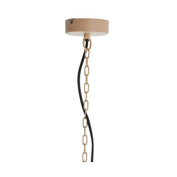 Bēša metāla piekaramā lampa Nakisha – Light & Living-image-2