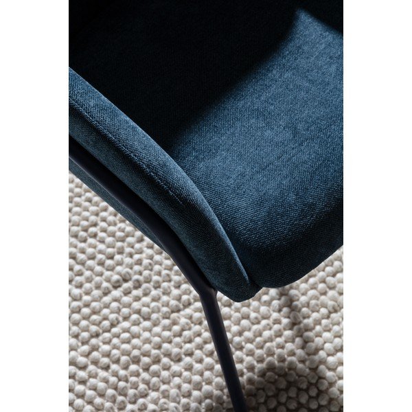 Zili polsterēti ēdamistabas krēsli (2 gab.) Aslin – MOME-image-4