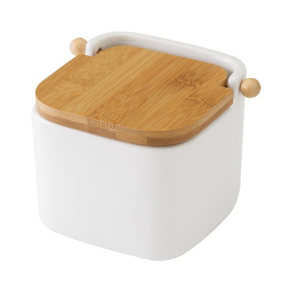 Balta keramikas sāls trauks Unimasa, 750 ml-image-2