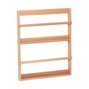 Dabīga toņa daudzlīmeņu/bildēm ozola masīvkoka sienas plaukts 74 cm Display – Hübsch