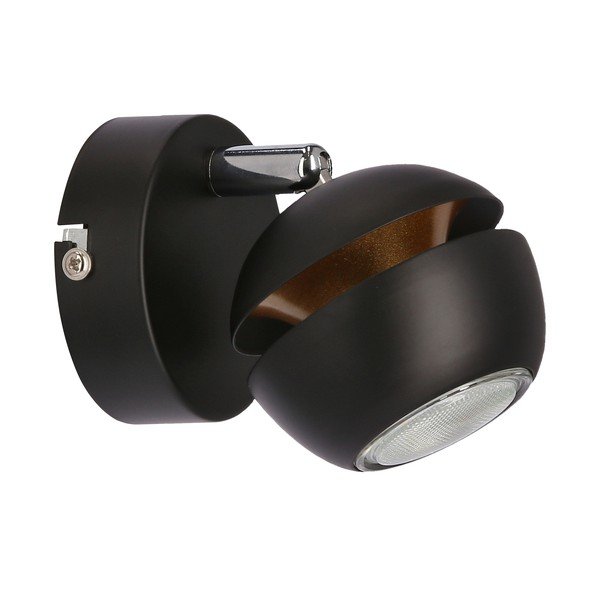 Melna/zelta krāsas sienas lampa Boni – Candellux Lighting-image-3