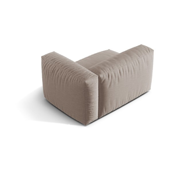 Bēša modulārā dīvāna daļa (ar labo stūri) Martina – Micadoni Home-image-2