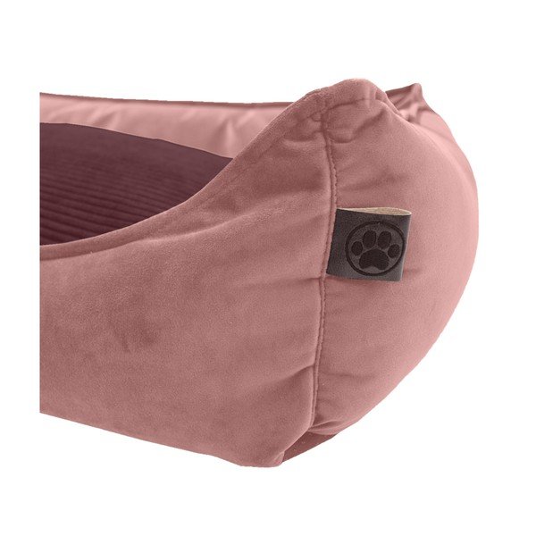 Pūderrozā suņu gulta Ego Dekor Cocoon, 90 x 70 cm-image-1