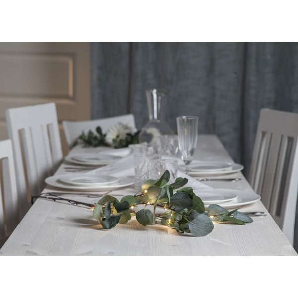 Zaļš LED lampiņu dekors Star Trading Eucalyptus, garums 90 cm-image-3