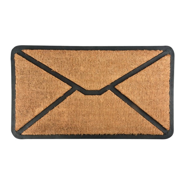 Kokšķiedras paklājs Esschert Design Envelope, 75,3 x 45,3 cm