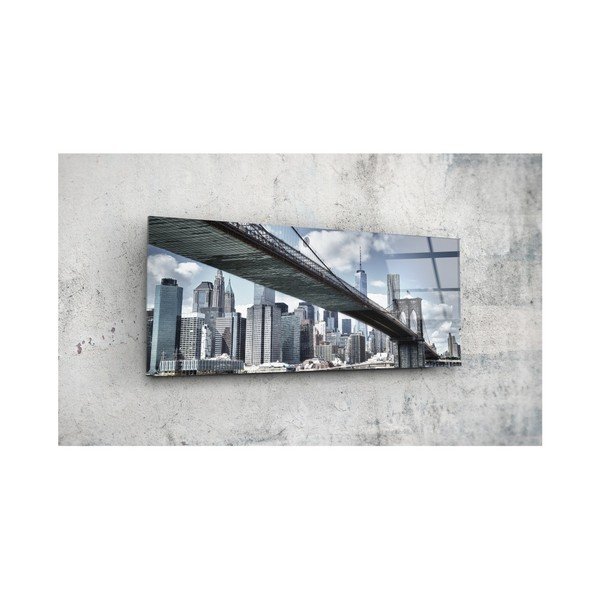 Stikla glezna Insigne Edwin, 92 x 36 cm-image-1