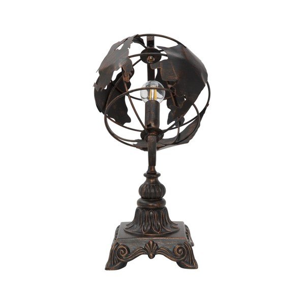 Melna galda lampa ar metāla abažūru (augstums 40 cm) World Industry – Mauro Ferretti-image-3