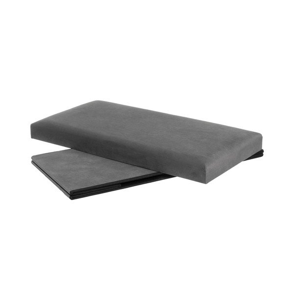 Tumši pelēks samta pufs Estela – Casa Selección-image-2